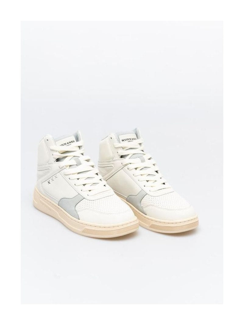 Scotch & Soda · Високи кецове · Бял | DontMiss.bg