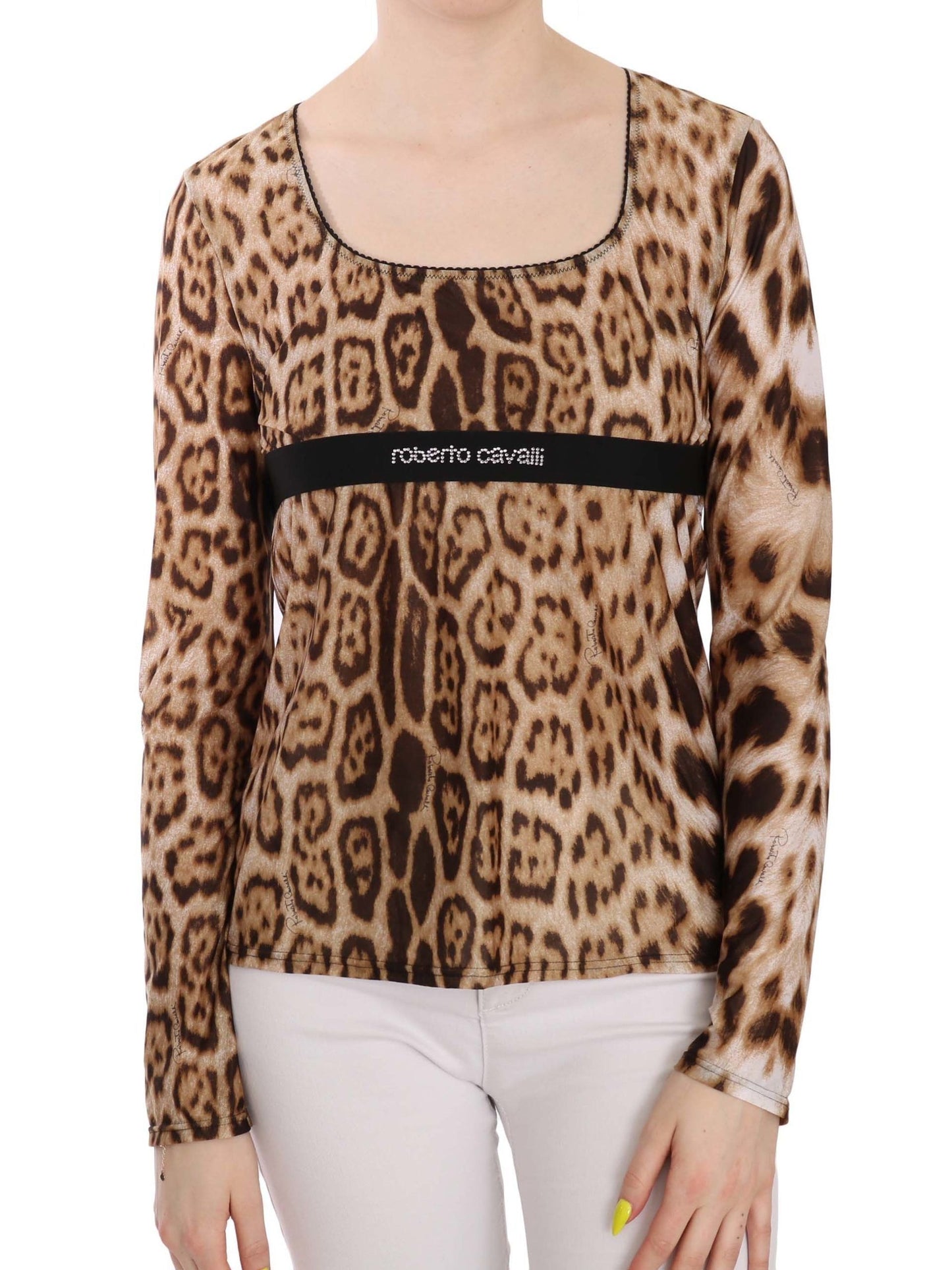 Roberto Cavalli · Тениска · Кафяв | DontMiss.bg
