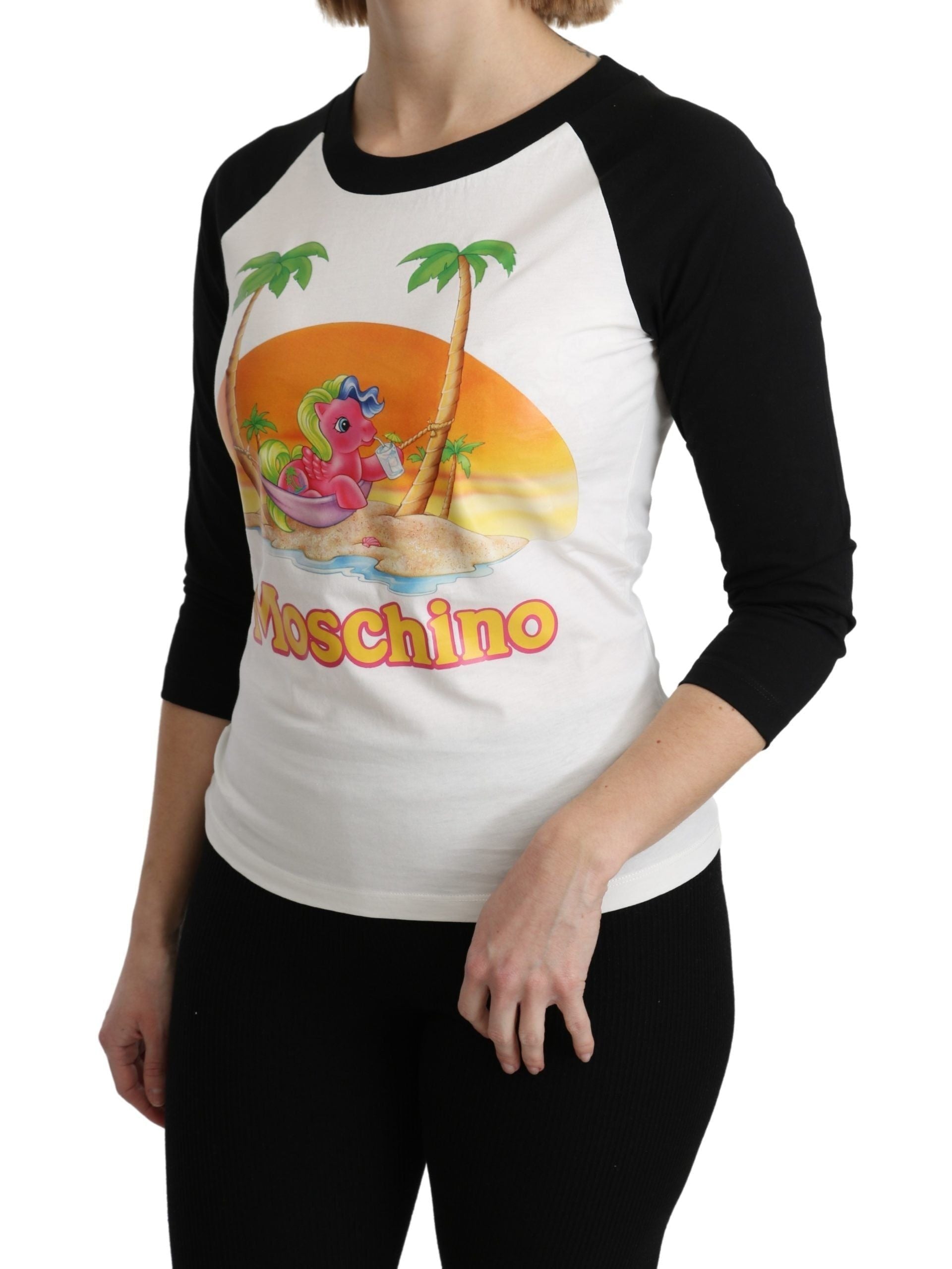 Moschino · Тениска · Бял | DontMiss.bg