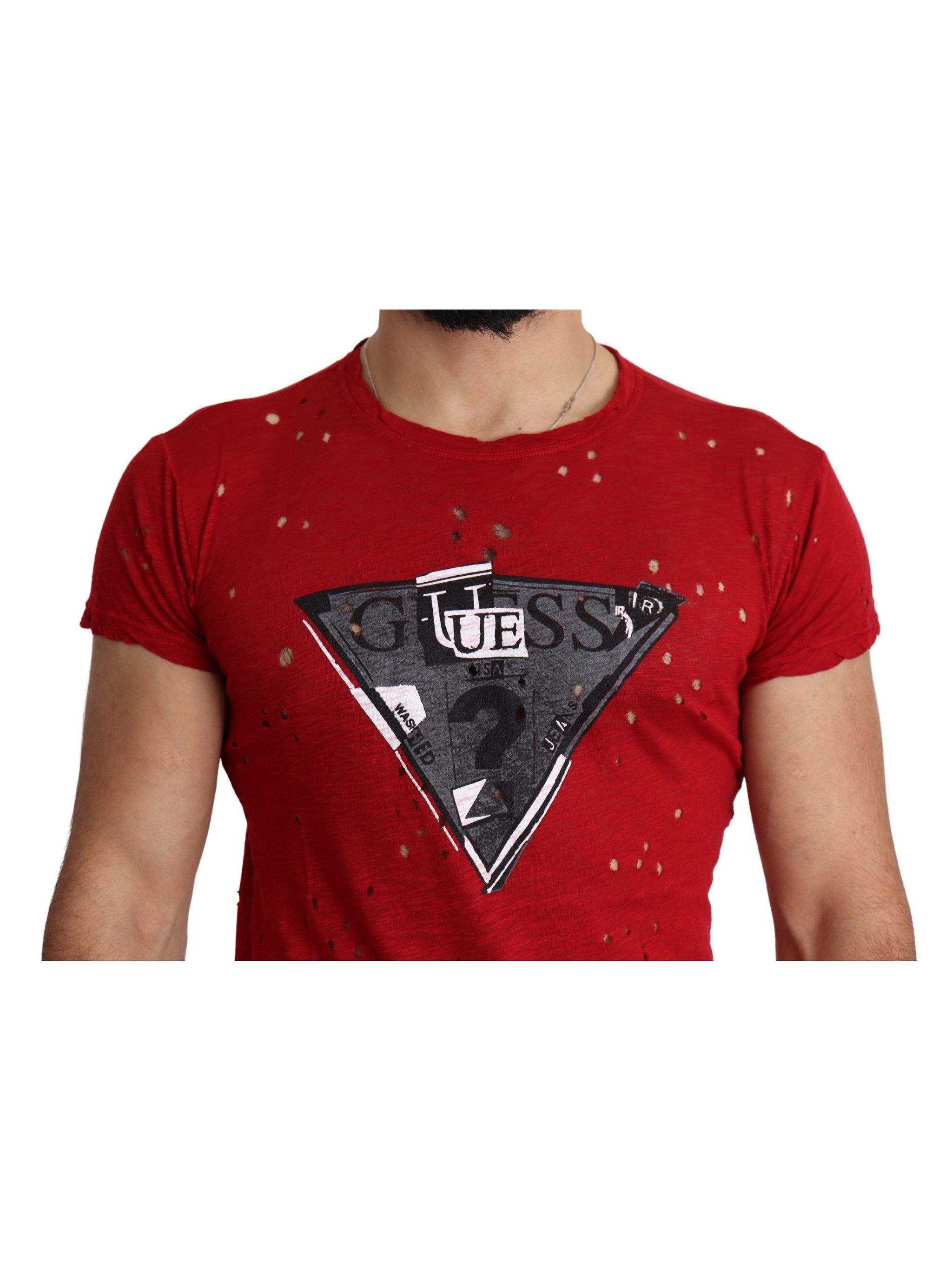 Guess · Тениска · Червен | DontMiss.bg