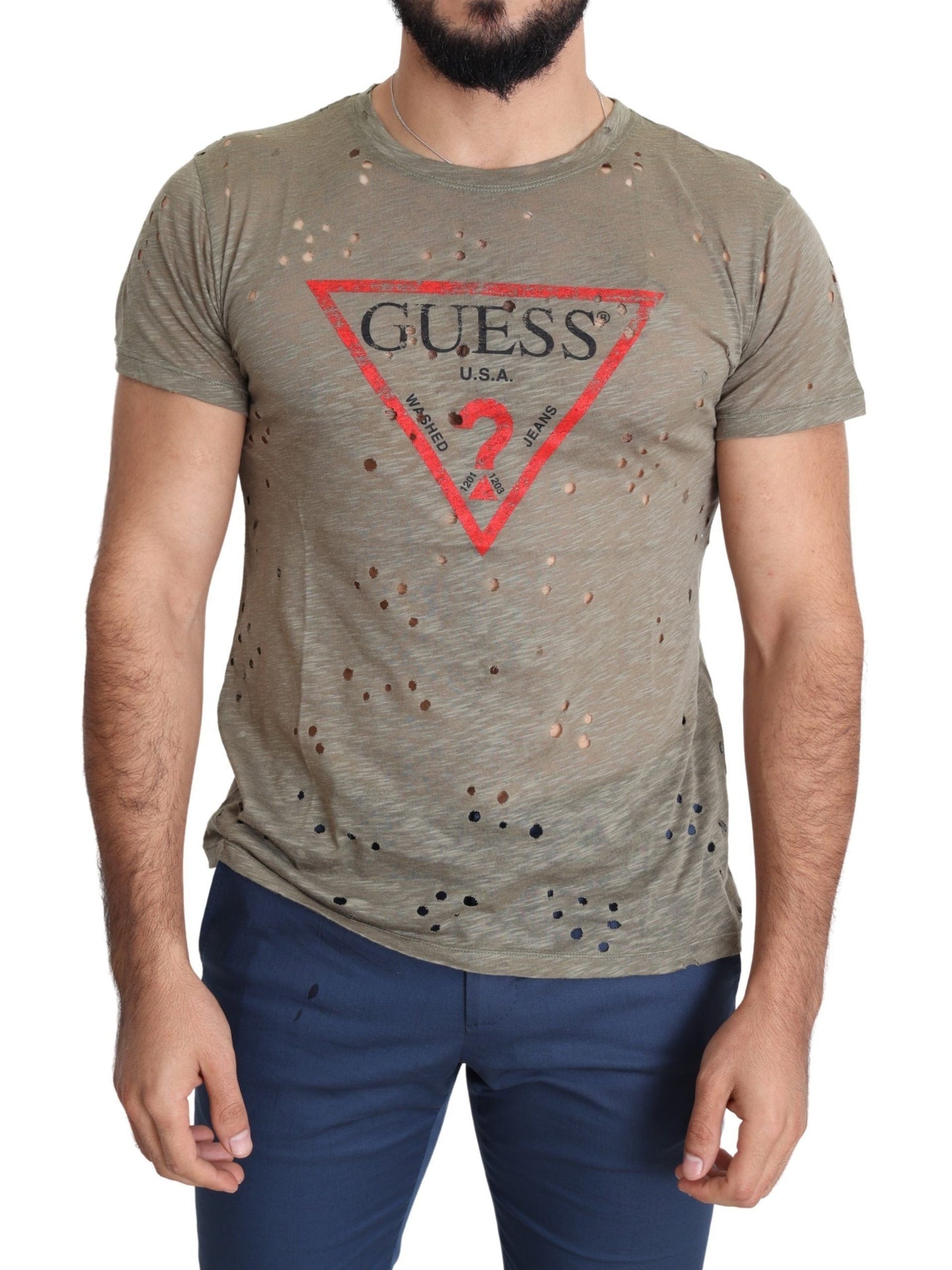 Guess · Тениска · Кафяв | DontMiss.bg