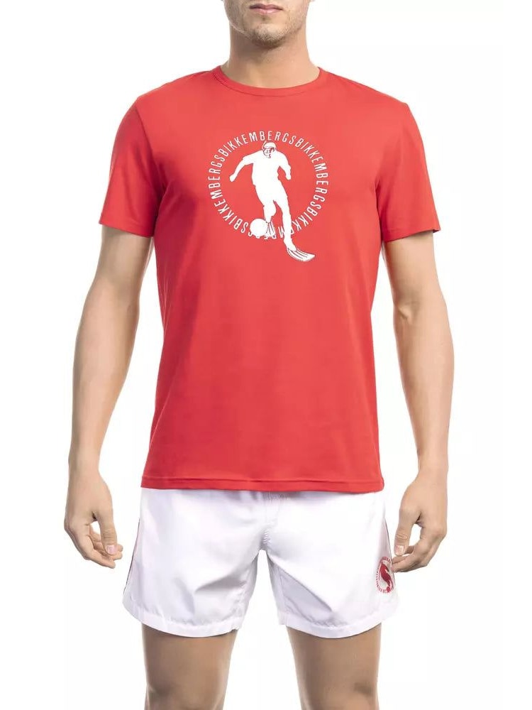 Bikkembergs · Тениска · Червен | DontMiss.bg