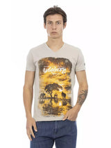 Trussardi Action · Тениска · Бежов | DontMiss.bg