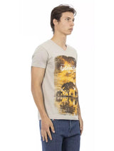Trussardi Action · Тениска · Бежов | DontMiss.bg