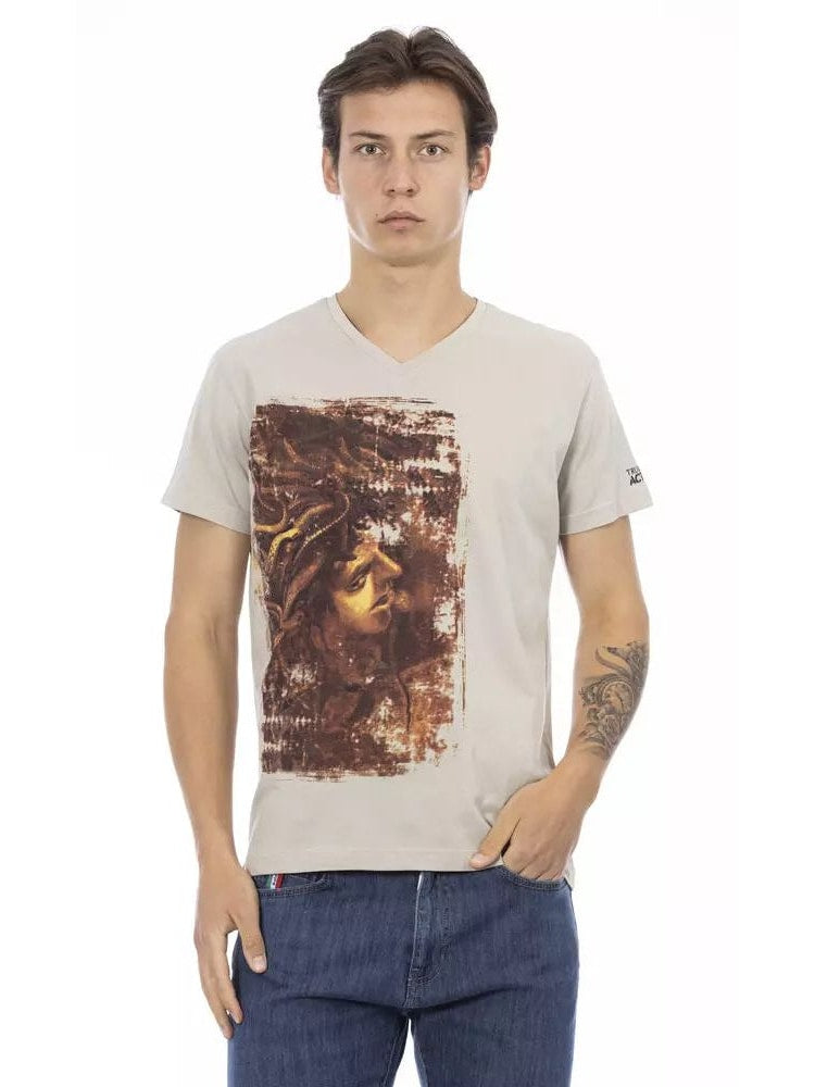 Trussardi Action · Тениска · Бежов | DontMiss.bg