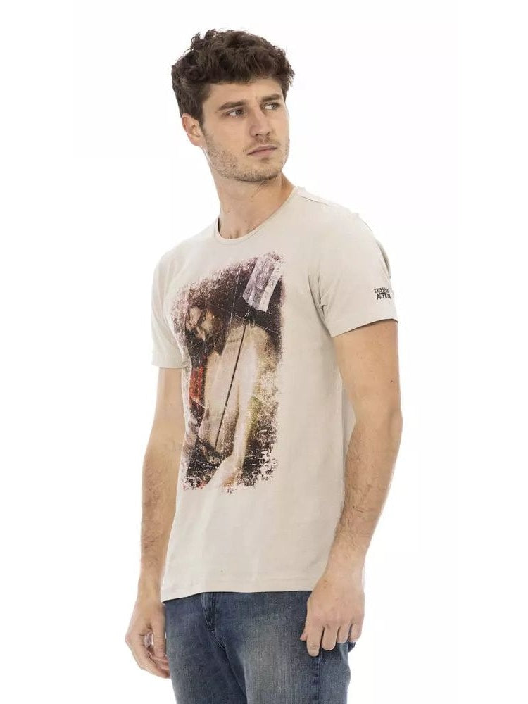 Trussardi Action · Тениска · Бежов | DontMiss.bg