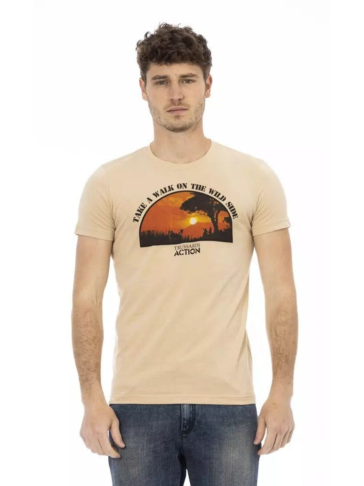 Trussardi Action · Тениска · Бежов | DontMiss.bg