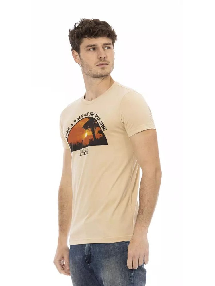 Trussardi Action · Тениска · Бежов | DontMiss.bg