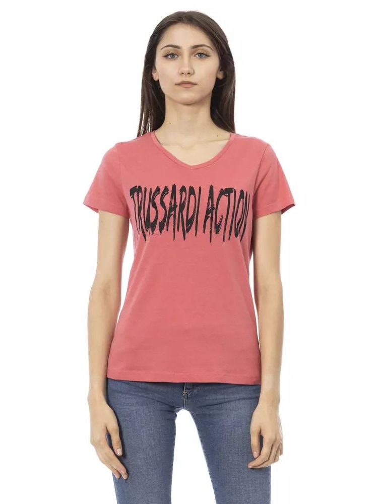 Trussardi Action · Тениска · Розов | DontMiss.bg