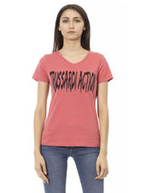 Trussardi Action · Тениска · Розов | DontMiss.bg
