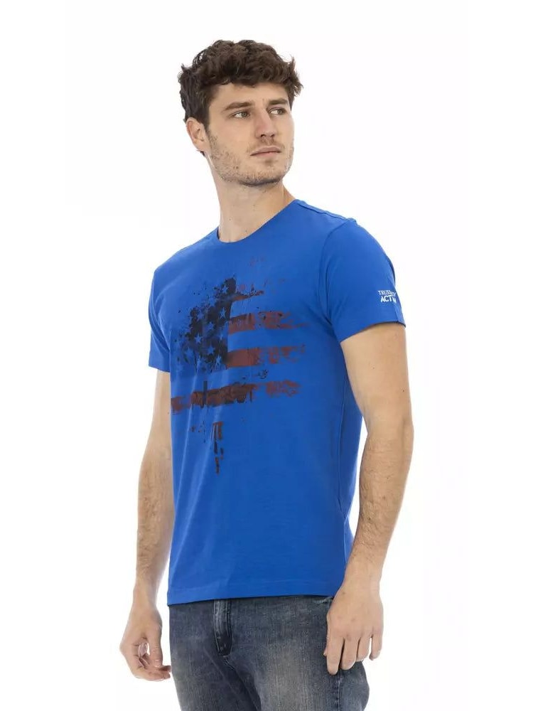 Trussardi Action · Тениска · Син | DontMiss.bg