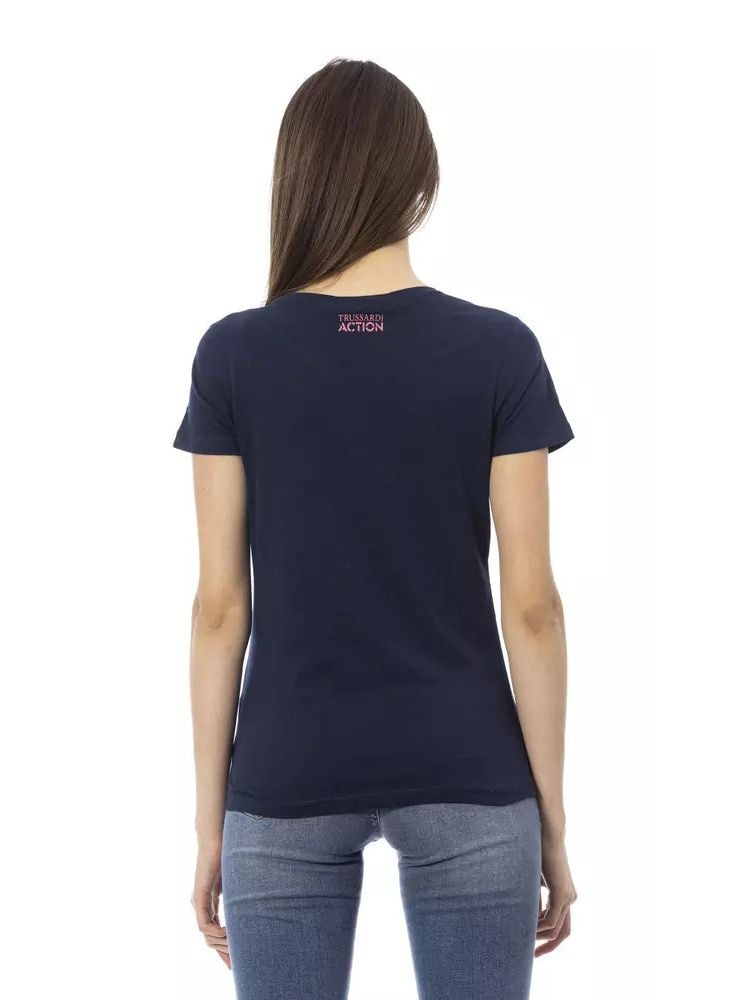 Trussardi Action · Тениска · Син | DontMiss.bg