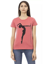 Trussardi Action · Тениска · Розов | DontMiss.bg