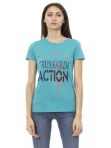 Trussardi Action · Тениска · Син | DontMiss.bg