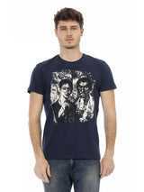 Trussardi Action · Тениска · Син | DontMiss.bg