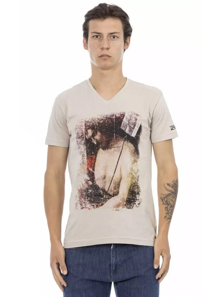 Trussardi Action · Тениска · Бежов | DontMiss.bg