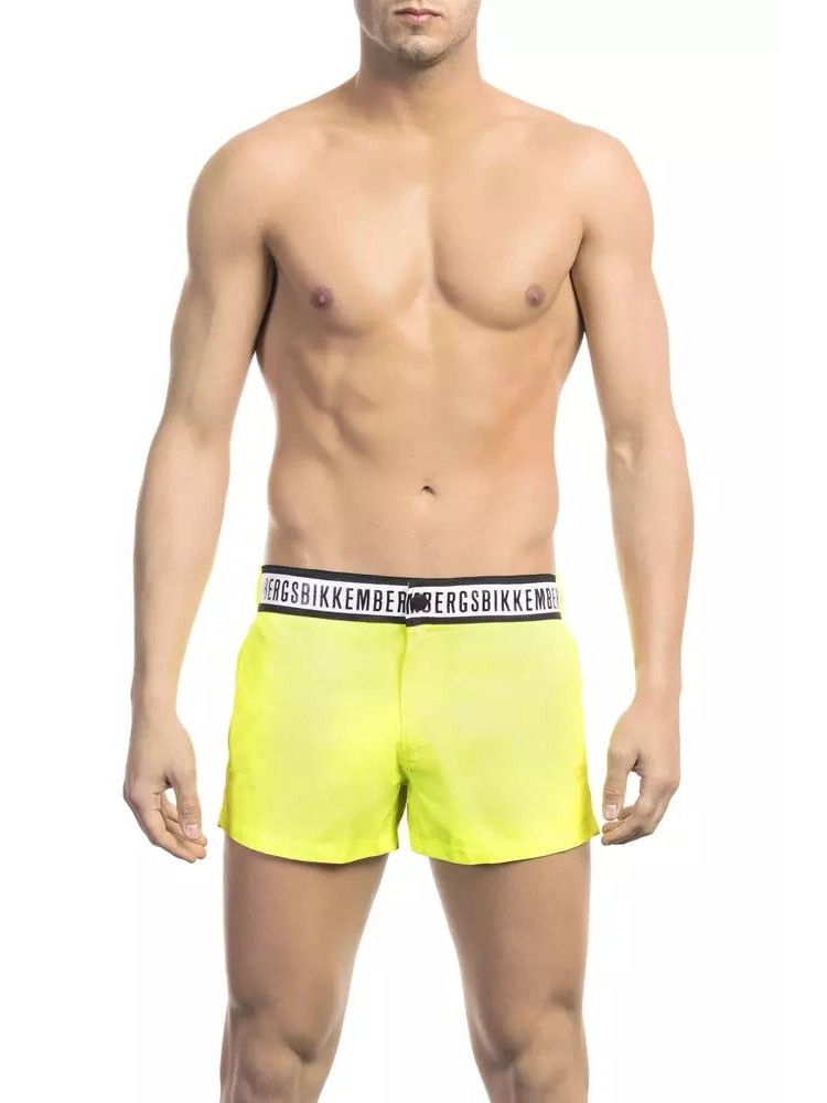 Bikkembergs · Плувни шорти · Жълт | DontMiss.bg