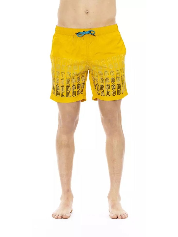 Bikkembergs · Плувни шорти · Жълт | DontMiss.bg