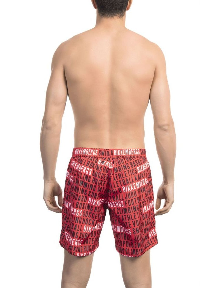 Bikkembergs · Плувни шорти · Червен | DontMiss.bg