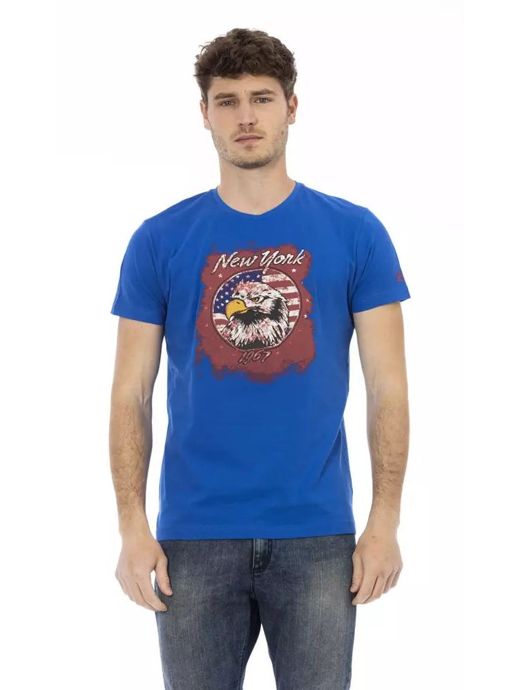 Trussardi Action · Тениска · Син | DontMiss.bg