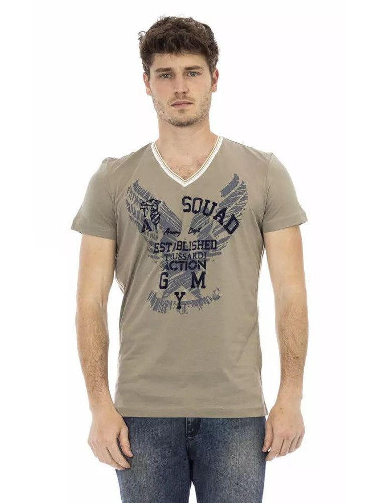 Trussardi Action · Тениска · Бежов | DontMiss.bg
