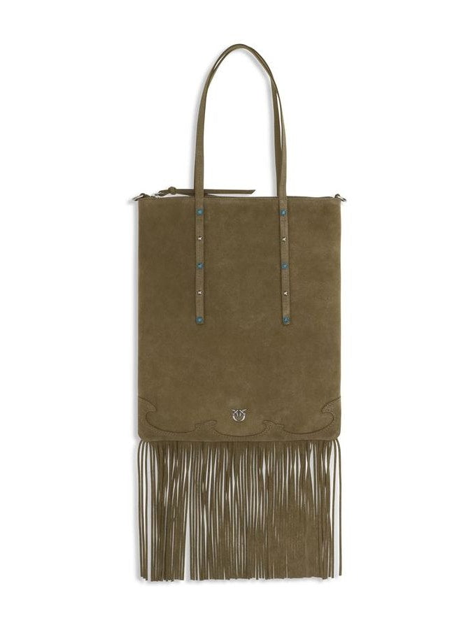 Bicolor Calf Leather Bos Taurus Shoulder Bag