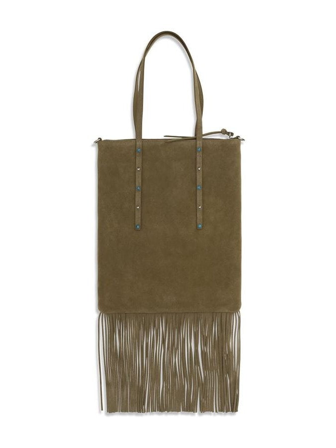 Bicolor Calf Leather Bos Taurus Shoulder Bag