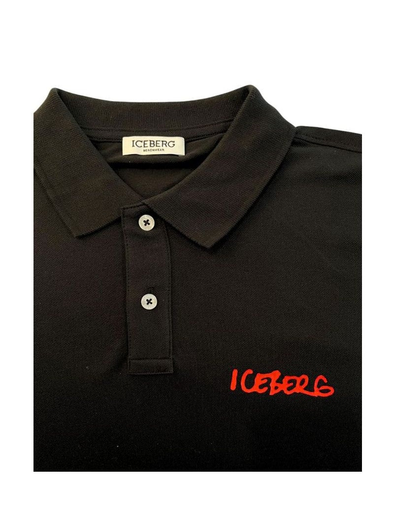 Iceberg · Поло тениска · Черен | DontMiss.bg