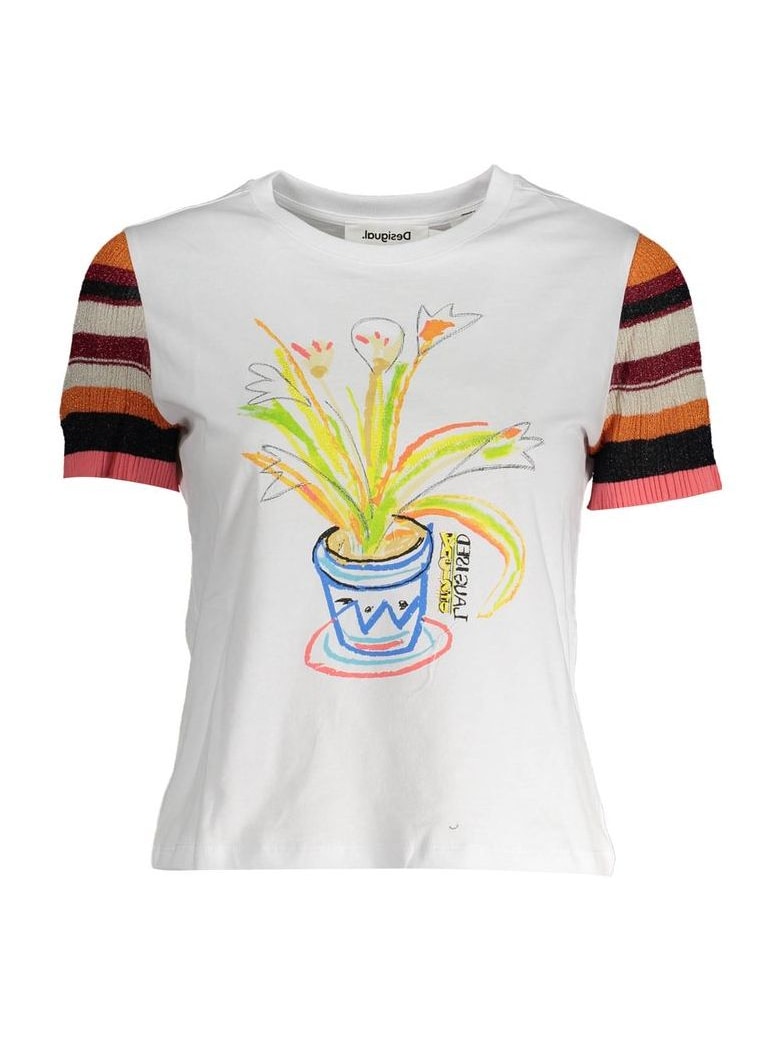 Desigual · Тениска · Бял | DontMiss.bg