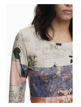 Desigual · Тениска · Бежов | DontMiss.bg