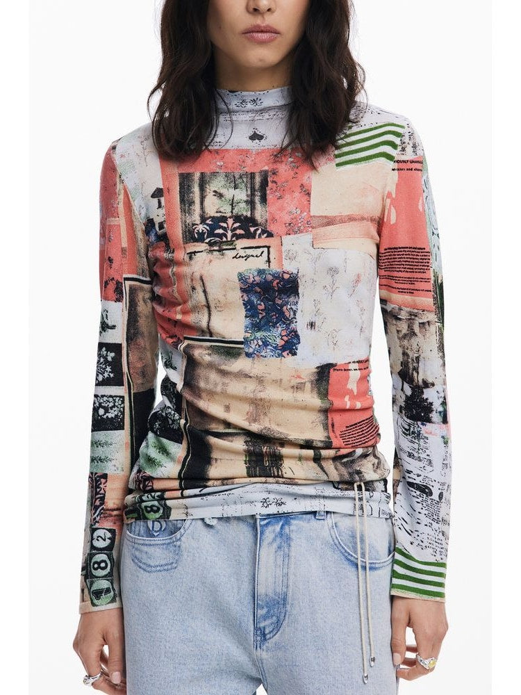 Desigual · Тениска · Розов | DontMiss.bg