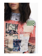 Desigual · Тениска · Розов | DontMiss.bg