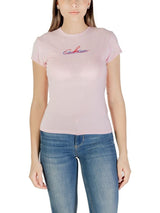 Calvin Klein Jeans · Тениска · Розов | DontMiss.bg