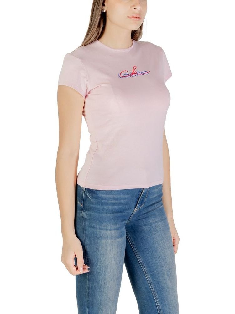 Calvin Klein Jeans · Тениска · Розов | DontMiss.bg