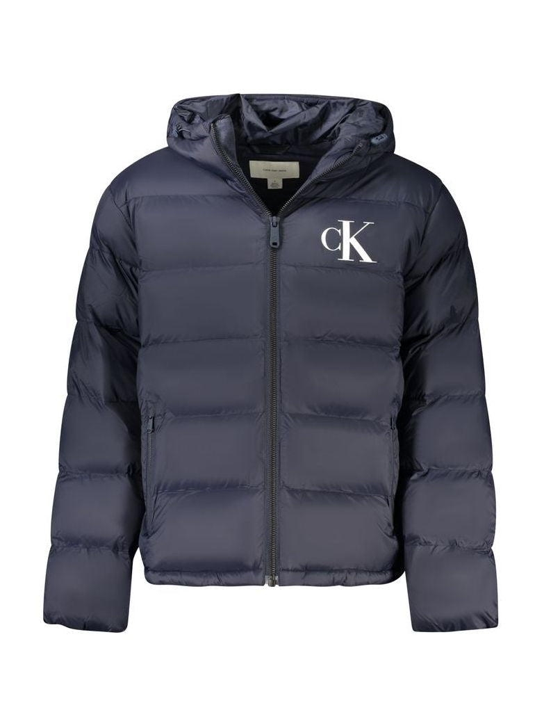 Calvin Klein · Пухено яке · Тъмносин | DontMiss.bg