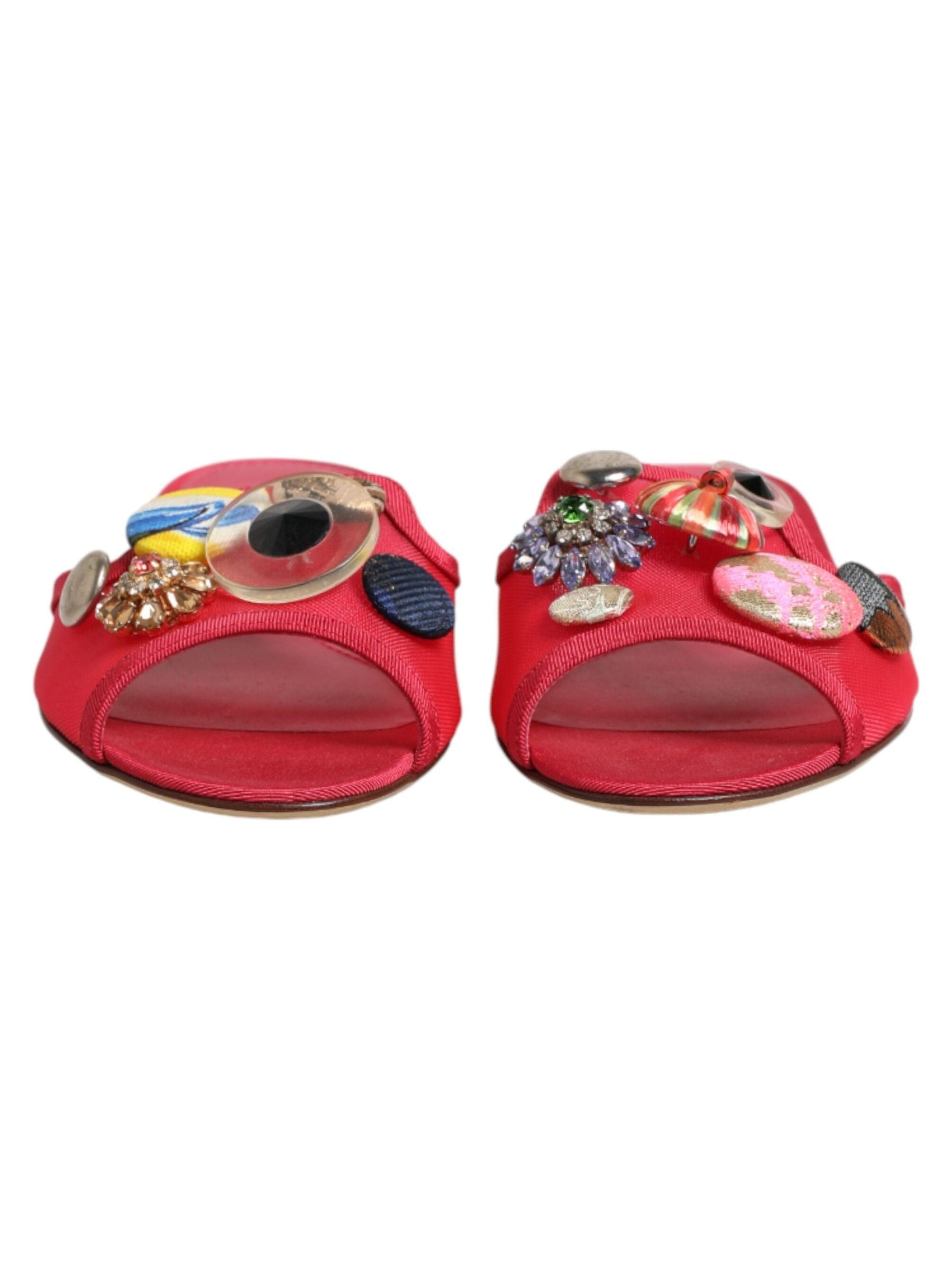 Dolce&Gabbana · Чехли · Червен | DontMiss.bg