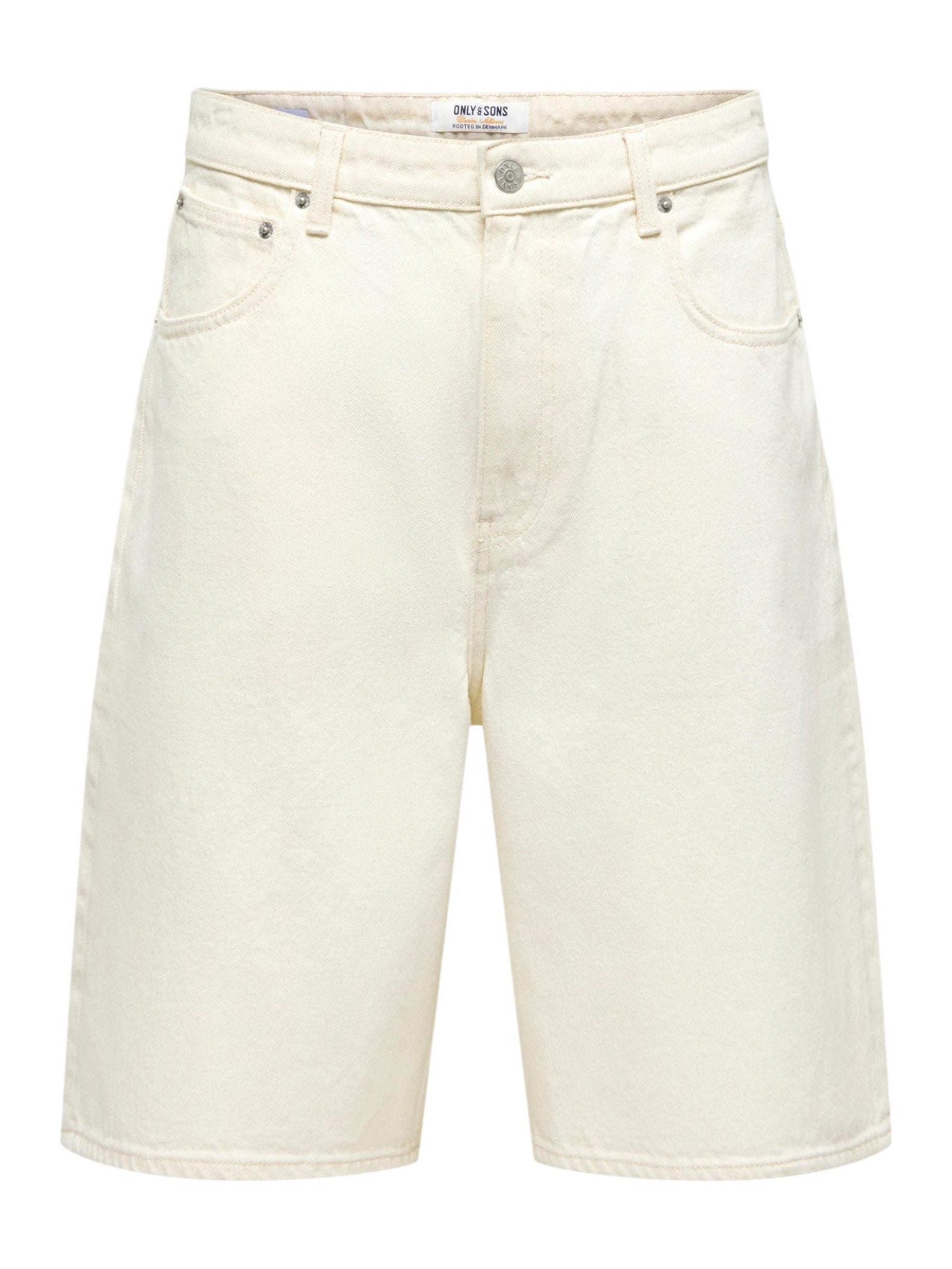 Only & Sons · Шорти · Onscarl Balloon Ecru 4145 Pim Dnm Shorts | DontMiss.bg