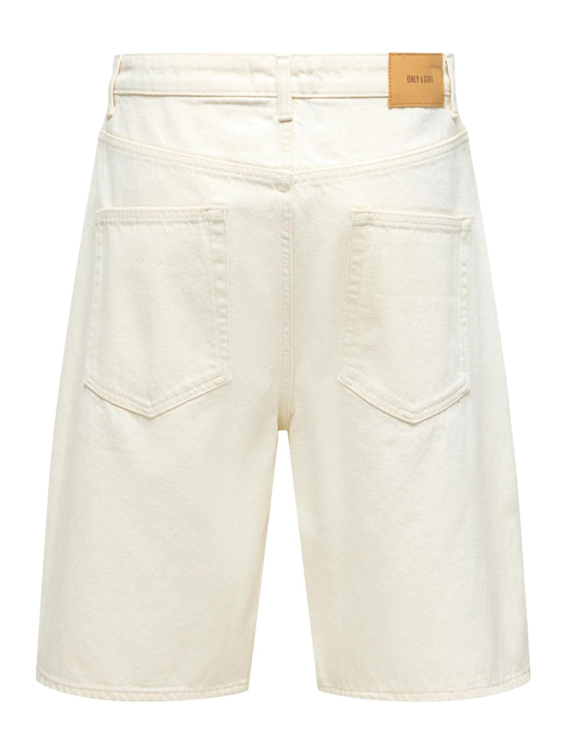 Only & Sons · Шорти · Onscarl Balloon Ecru 4145 Pim Dnm Shorts | DontMiss.bg