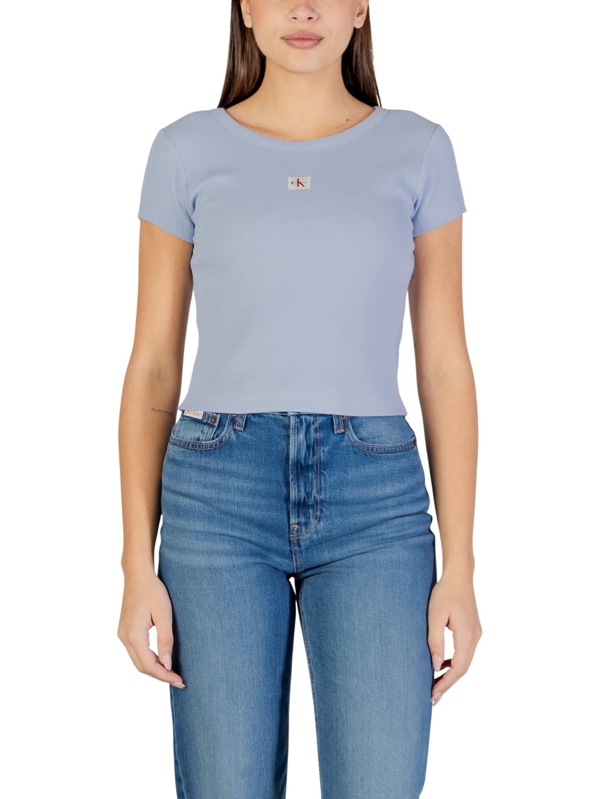 Calvin Klein Jeans · Тениска · A- WOVEN LABEL 2X2 R | DontMiss.bg
