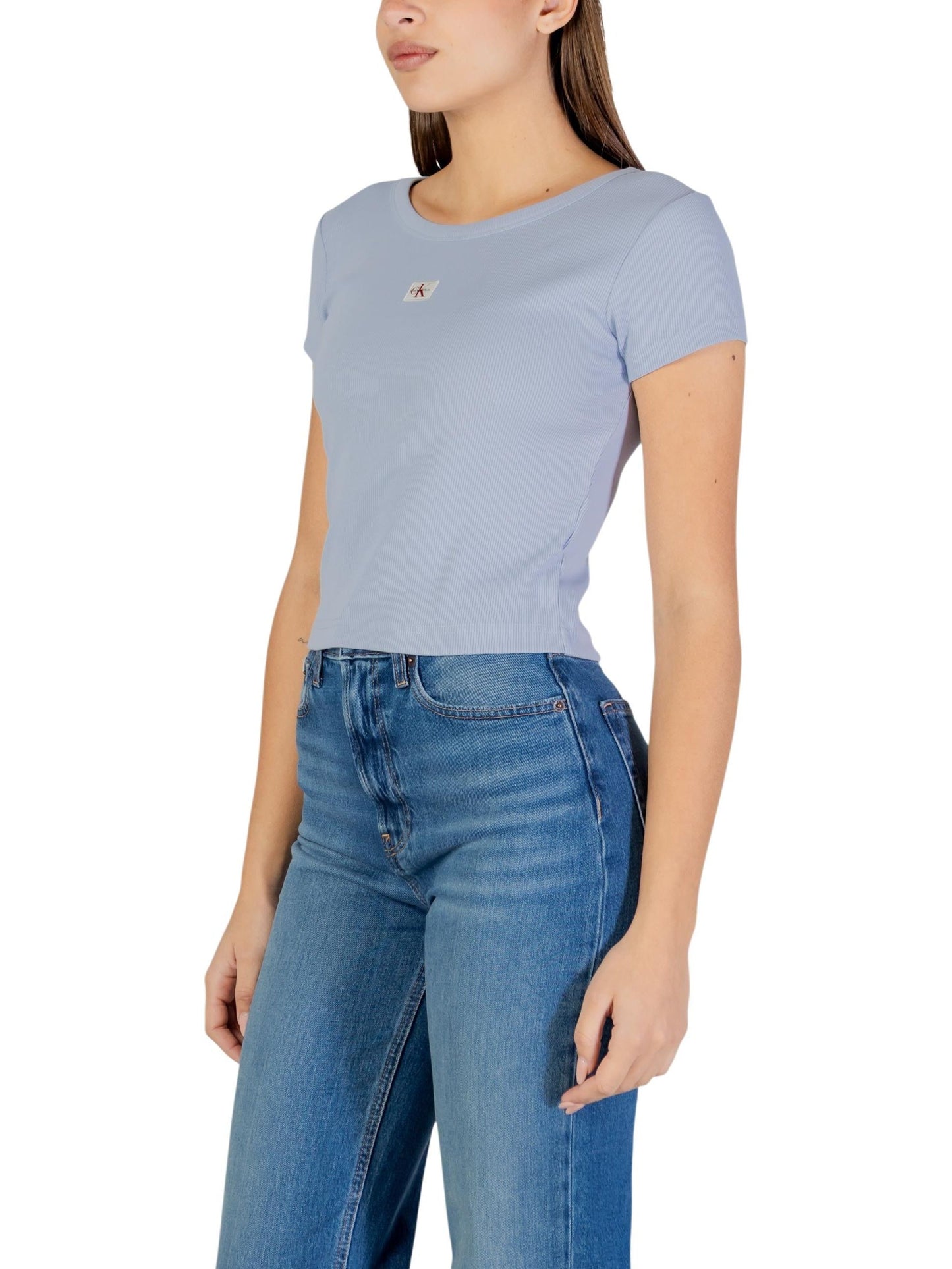 Calvin Klein Jeans · Тениска · A- WOVEN LABEL 2X2 R | DontMiss.bg