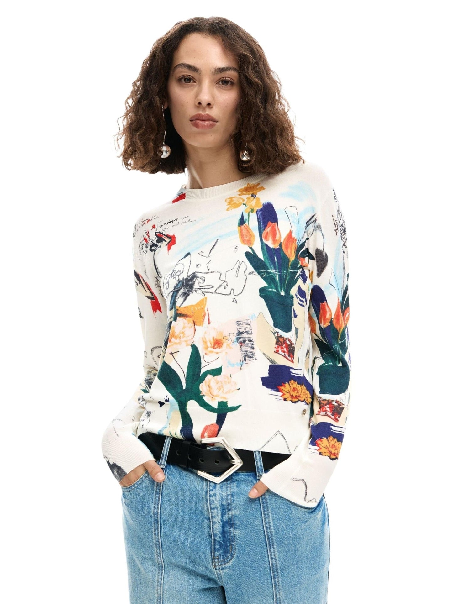 Desigual · Пуловер · 26SWJF35 | DontMiss.bg