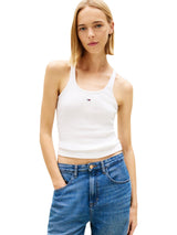 Tommy Jeans · Потник · Бял | DontMiss.bg