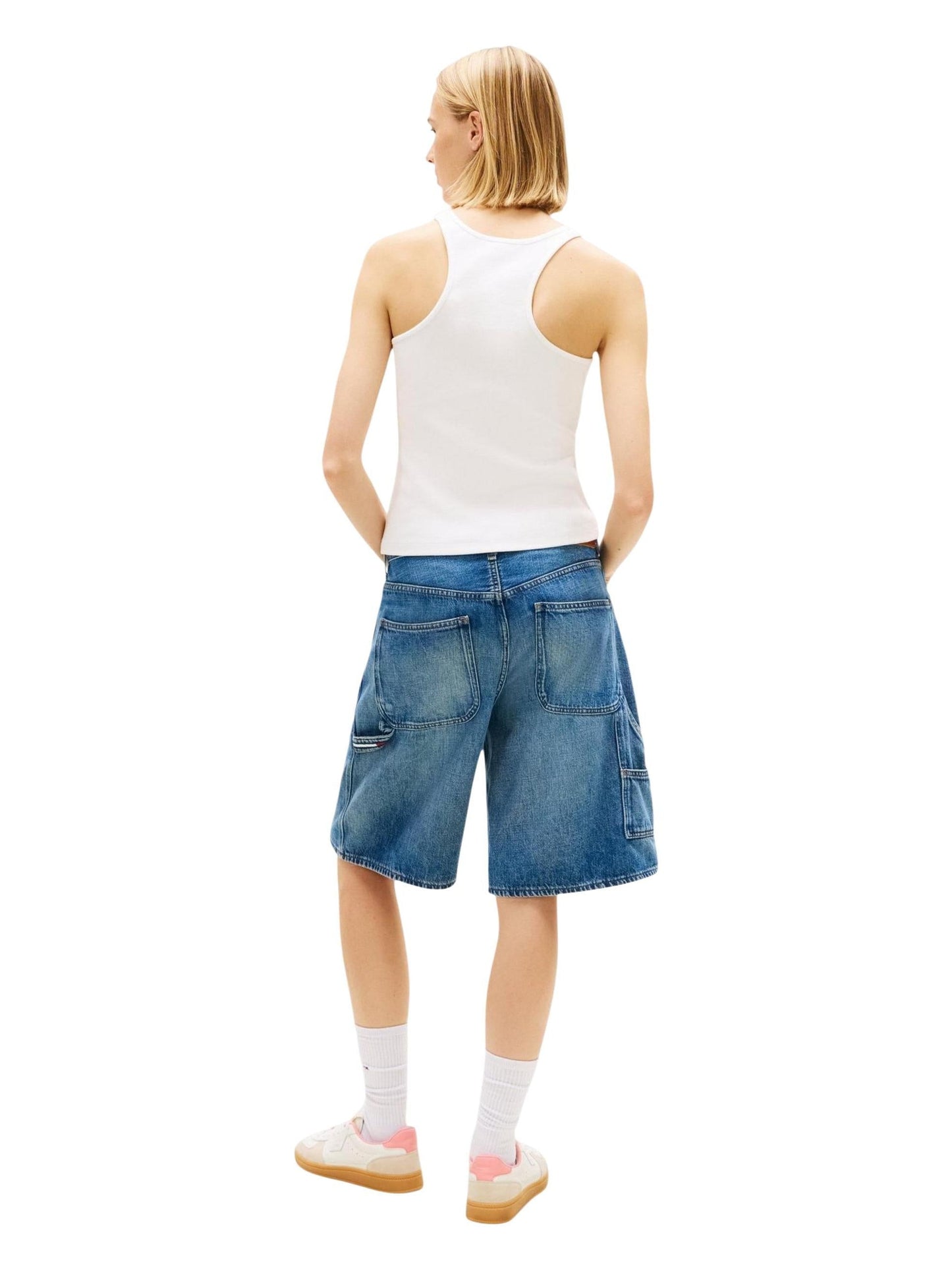 Tommy Jeans · Потник · Бял | DontMiss.bg
