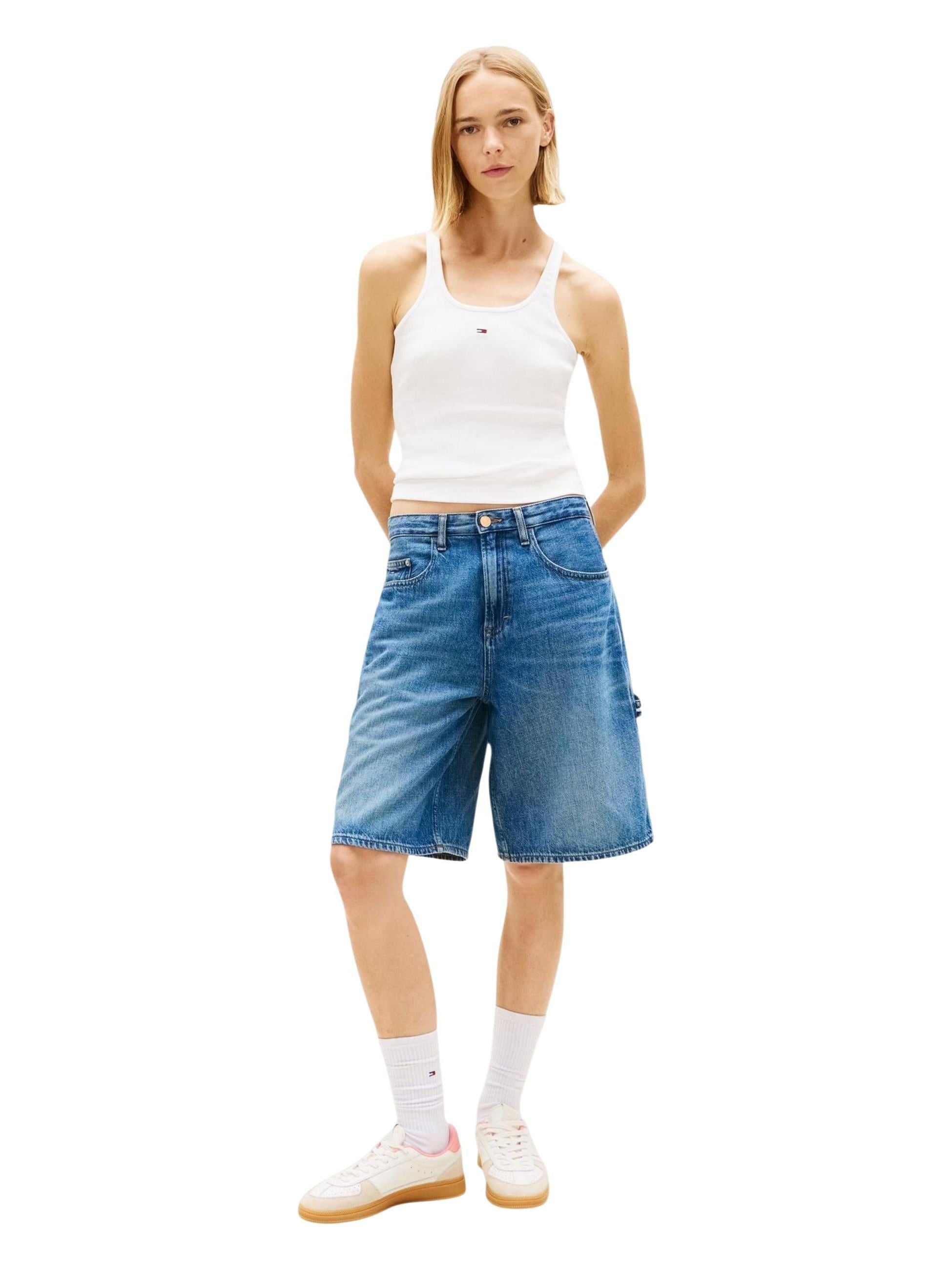 Tommy Jeans · Потник · Бял | DontMiss.bg