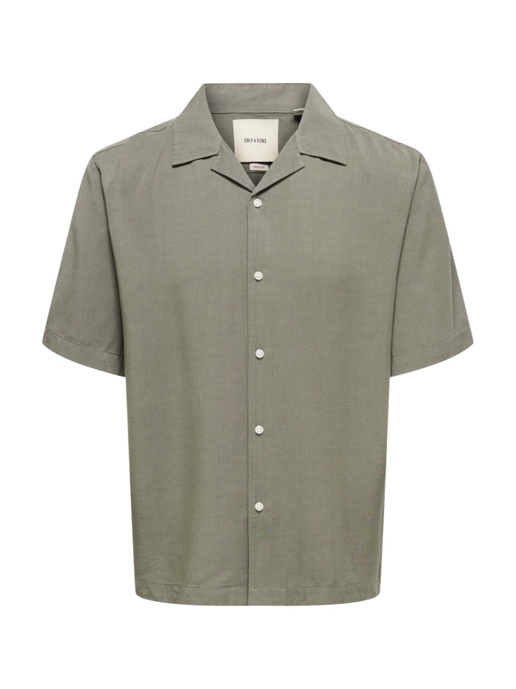 Only & Sons · Риза · Onsperu Ss Reg Tencel Shirt Noos | DontMiss.bg