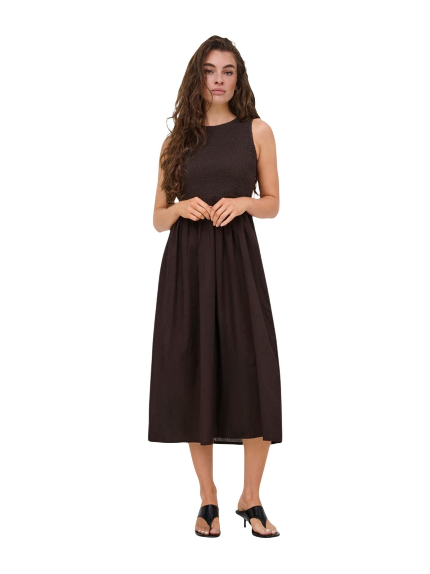 Jacqueline de Yong · Рокля · Jdydiego S/L Smock Midi Dress Wvn Noos | DontMiss.bg