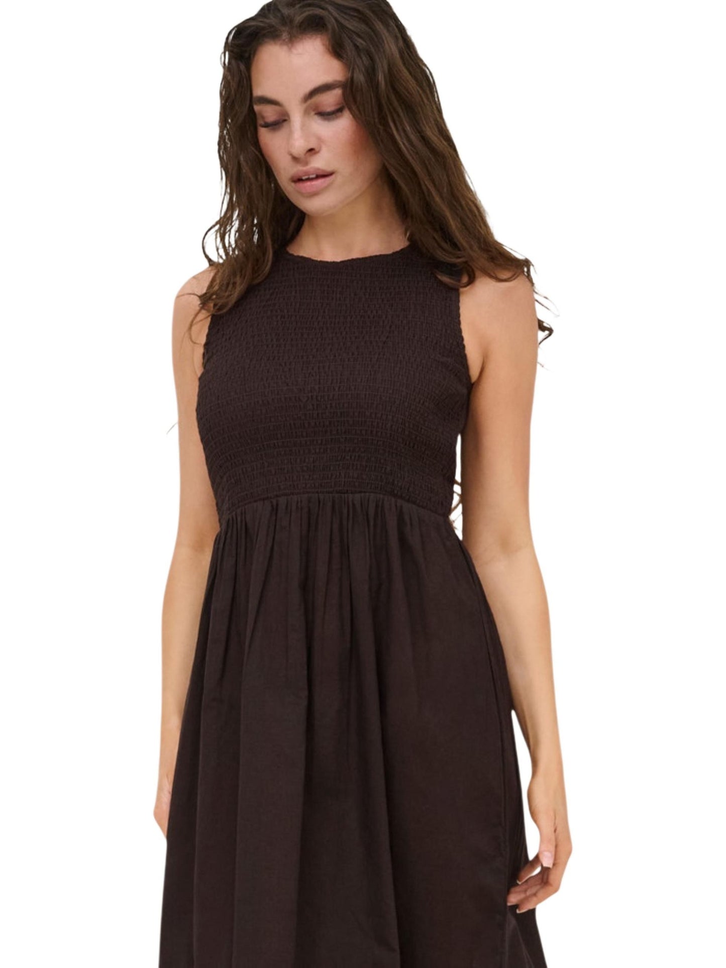 Jacqueline de Yong · Рокля · Jdydiego S/L Smock Midi Dress Wvn Noos | DontMiss.bg