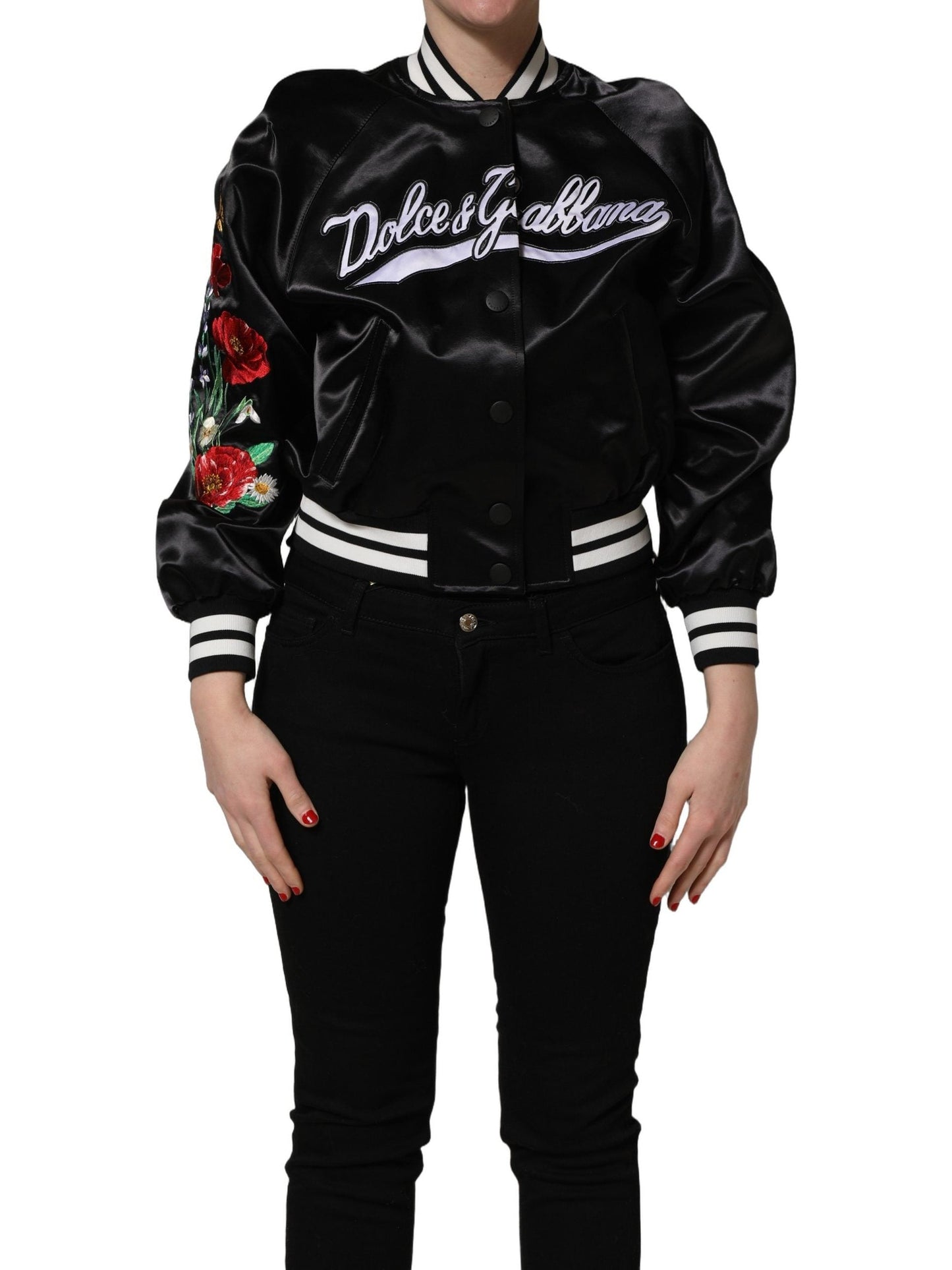 Dolce&Gabbana · Бомбър яке · Черен | DontMiss.bg