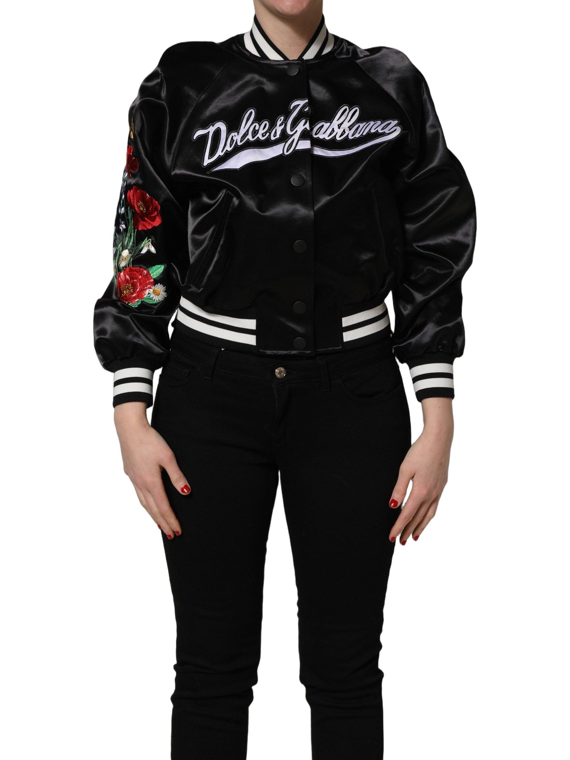 Dolce&Gabbana · Бомбър яке · Черен | DontMiss.bg
