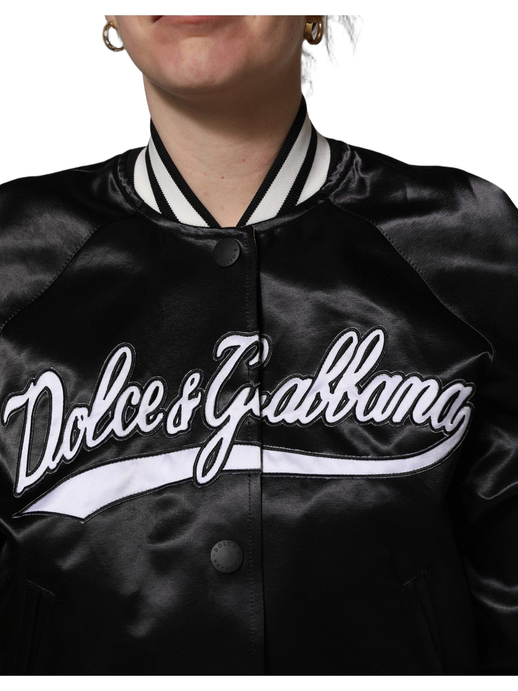 Dolce&Gabbana · Бомбър яке · Черен | DontMiss.bg